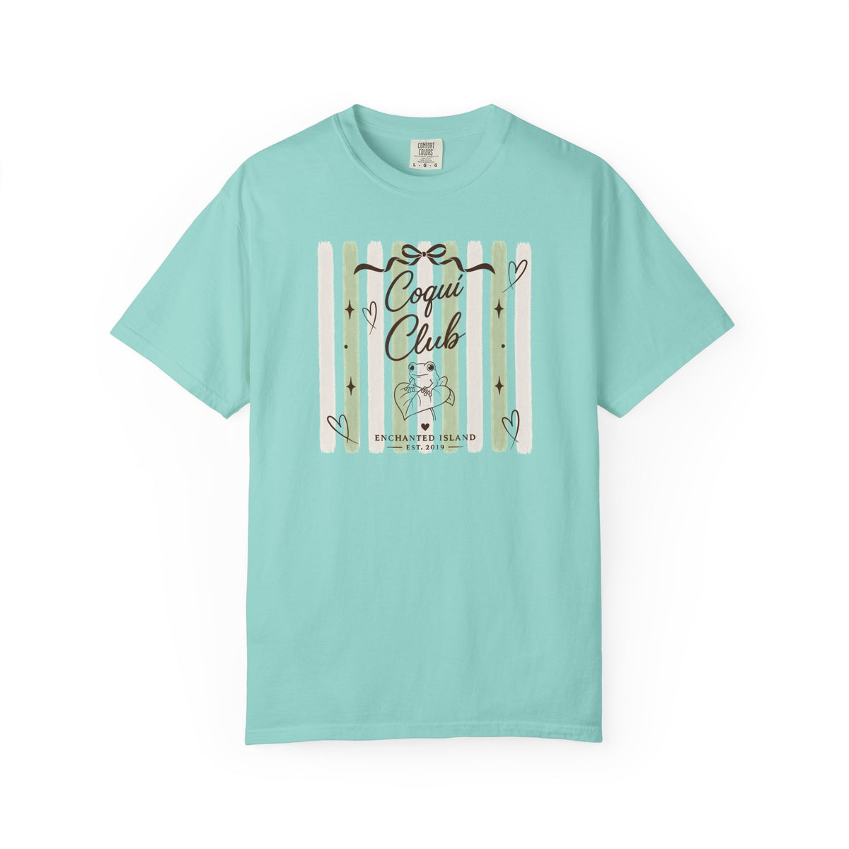Coquí Club Puerto Rico Tee – Comfort Colors Shirt